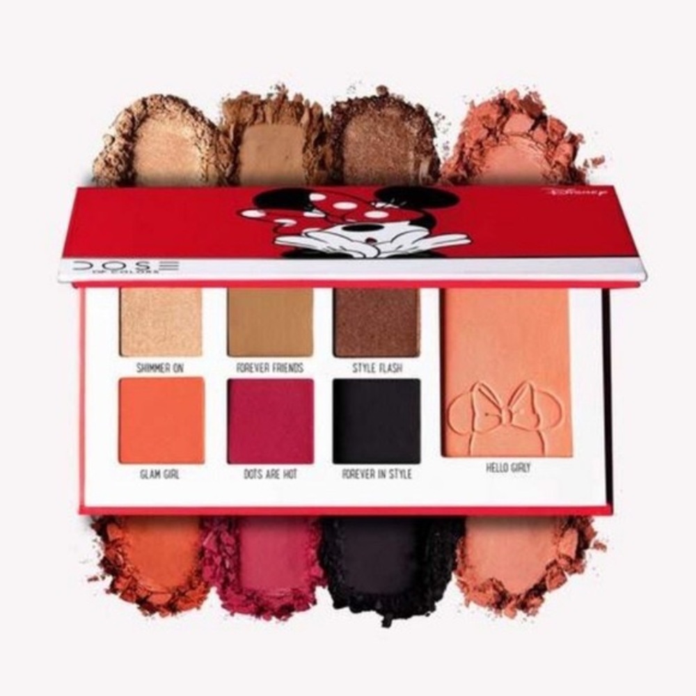 🌟HP🌟 NEW DOSE OF COLORS
MINNIE MOUSE EYESHADOW AND BLUSH PALETTE